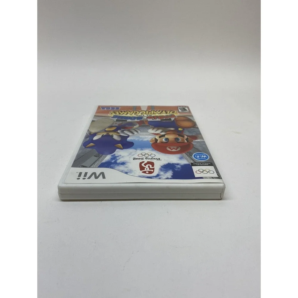 Mario Sonic Olympic Games Nintendo Wii 2007 NO MANUAL Tested